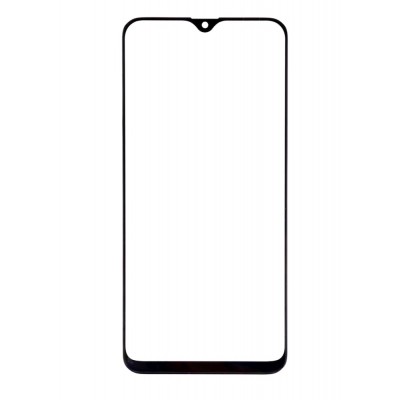 Replacement Front Glass For Samsung Galaxy A20 Black By - Maxbhi Com