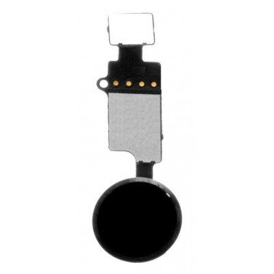 Home Button Complete For Apple Iphone 8 Black By - Maxbhi Com