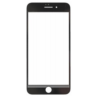 Replacement Front Glass For Apple Iphone 8 Plus Red By - Maxbhi Com