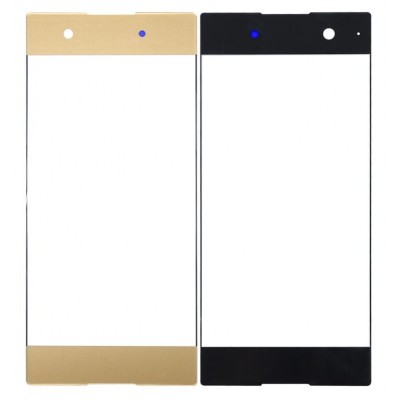 Replacement Front Glass For Sony Xperia Xa1 Black By - Maxbhi Com