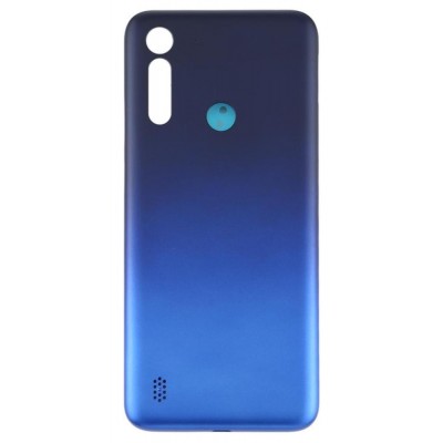 Back Panel Cover For Motorola Moto G8 Power Lite Blue - Maxbhi Com