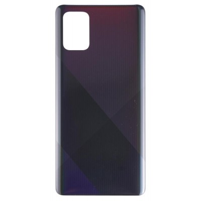 Back Panel Cover For Samsung Galaxy A71 Black - Maxbhi Com