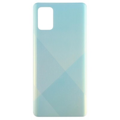 Back Panel Cover For Samsung Galaxy A71 Blue - Maxbhi Com