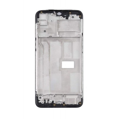 Lcd Frame Middle Chassis For Realme 3 Black Blue By - Maxbhi Com
