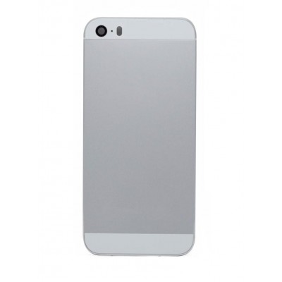 Back Panel Cover For Apple Iphone 5s Silver - Maxbhi Com