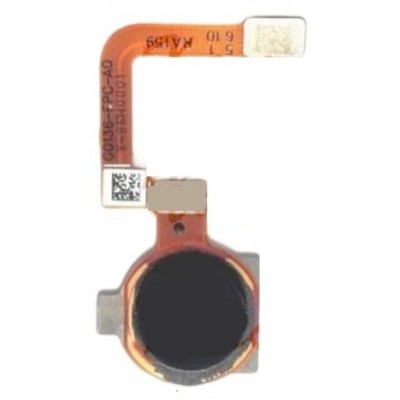 Fingerprint Sensor Flex Cable For Realme C25 Grey By - Maxbhi Com