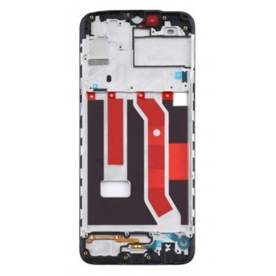 Lcd Frame Middle Chassis For Realme C3 White By - Maxbhi Com
