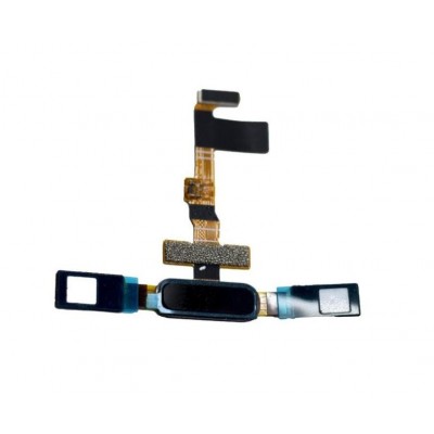 Home Button Complete For Nokia 8 Black By - Maxbhi Com