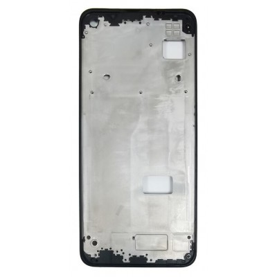 Lcd Frame Middle Chassis For Realme 6 Black By - Maxbhi Com
