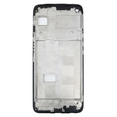 Lcd Frame Middle Chassis For Realme 6 Black By - Maxbhi Com