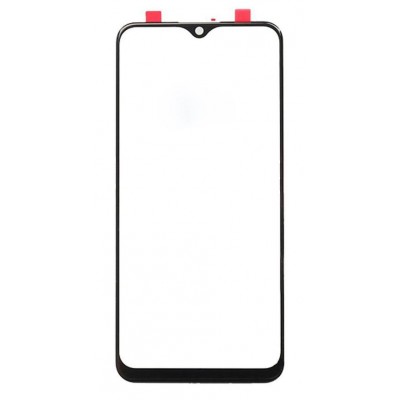 Replacement Front Glass For Vivo Y15 2019 Black By - Maxbhi Com