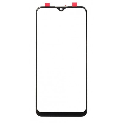 Replacement Front Glass For Vivo Y15 2019 Black By - Maxbhi Com