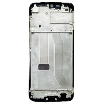 Lcd Frame Middle Chassis For Realme C15 Silver By - Maxbhi Com