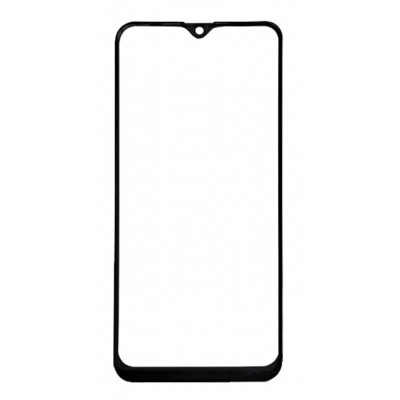 Replacement Front Glass For Vivo Y19 Black By - Maxbhi Com