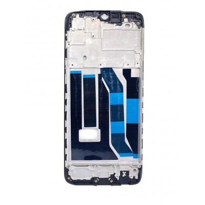 Lcd Frame Middle Chassis For Realme Narzo 10 Black By - Maxbhi Com