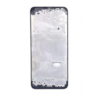 Lcd Frame Middle Chassis For Realme Narzo 10 Black By - Maxbhi Com