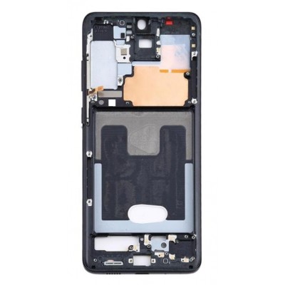 Lcd Frame Middle Chassis For Samsung Galaxy S20 Plus 5g Black By - Maxbhi Com