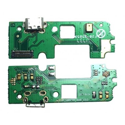 Charging Connector Flex Pcb Board For Micromax Bharat 5 Infinity By - Maxbhi Com