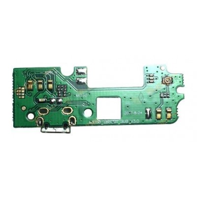 Charging Connector Flex Pcb Board For Micromax Bharat 5 Infinity By - Maxbhi Com
