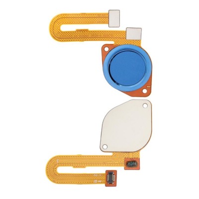 Fingerprint Sensor Flex Cable For Motorola Moto E7 Power Black By - Maxbhi Com