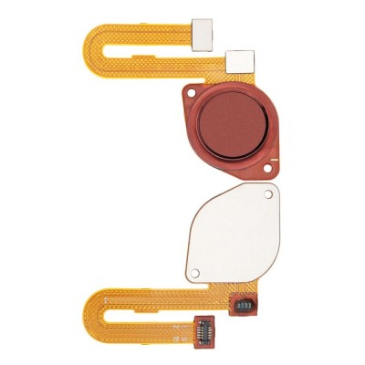 Fingerprint Sensor Flex Cable For Motorola Moto E7 Power White By - Maxbhi Com