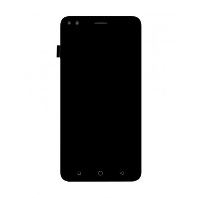 Lcd With Touch Screen For Micromax Canvas 1 Black By - Maxbhi Com