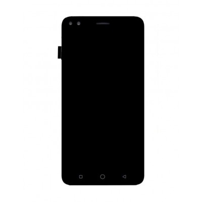Lcd With Touch Screen For Micromax Canvas 1 White By - Maxbhi Com