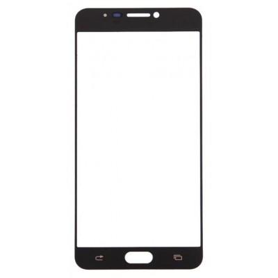 Replacement Front Glass For Samsung Galaxy C7 White By - Maxbhi Com