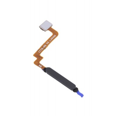 Fingerprint Sensor Flex Cable For Xiaomi Poco M3 Pro 5g Black By - Maxbhi Com