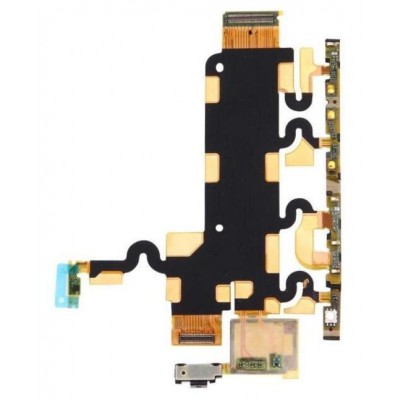 Volume Button Flex Cable For Sony Xperia Z1 C6902 L39h By - Maxbhi Com