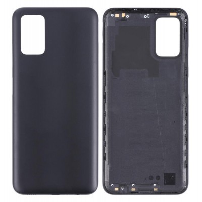 Back Panel Cover For Samsung Galaxy A03s Black - Maxbhi Com