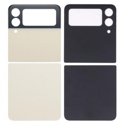 Back Panel Cover For Samsung Galaxy Z Flip 3 Champagne - Maxbhi Com