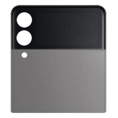 Back Panel Cover For Samsung Galaxy Z Flip 3 Grey - Maxbhi Com