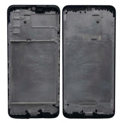 Lcd Frame Middle Chassis For Samsung Galaxy A03s Black By - Maxbhi Com