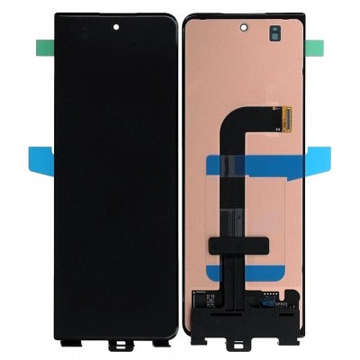 Lcd With Touch Screen For Samsung Galaxy Z Fold 3 Black By - Maxbhi Com