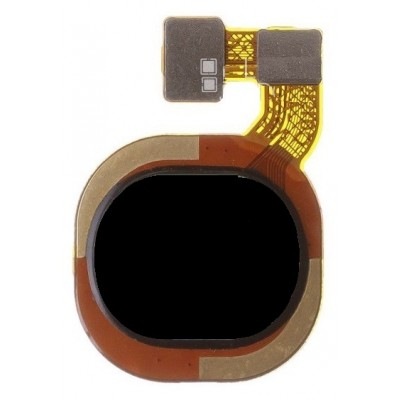 Fingerprint Sensor Flex Cable For Tecno Spark 7 Pro Black By - Maxbhi Com