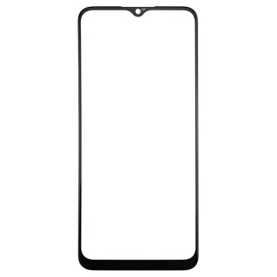 Replacement Front Glass For Samsung Galaxy A02s Black By - Maxbhi Com