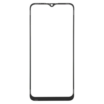 Replacement Front Glass For Samsung Galaxy A02s Black By - Maxbhi Com