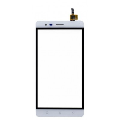 Touch Screen Digitizer For Lenovo K5 Note Silver By - Maxbhi Com