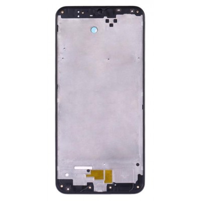 Lcd Frame Middle Chassis For Samsung Galaxy A20 Black By - Maxbhi Com