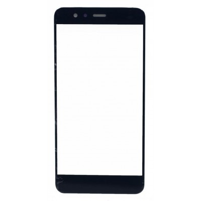 Replacement Front Glass For Huawei P10 Lite Black By - Maxbhi Com
