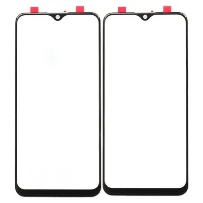Replacement Front Glass For Vivo Y33s Black By - Maxbhi Com