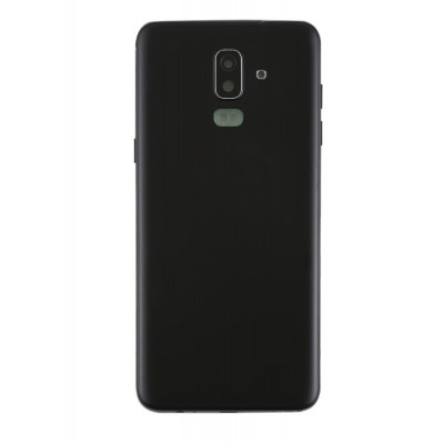 Back Panel Cover For Samsung Galaxy J8 2018 Black - Maxbhi Com