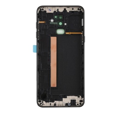 Back Panel Cover For Samsung Galaxy J8 2018 Black - Maxbhi Com