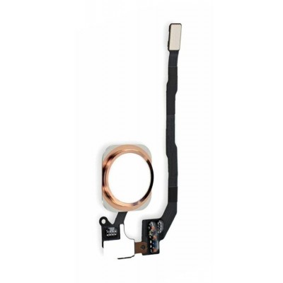 Home Button Complete For Apple Iphone 5se Rose Gold By - Maxbhi Com
