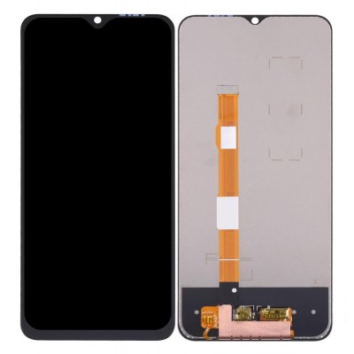 Lcd With Touch Screen For Vivo Y33s Black By - Maxbhi Com