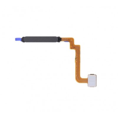 Fingerprint Sensor Flex Cable For Xiaomi Redmi Note 10 5g Black By - Maxbhi Com