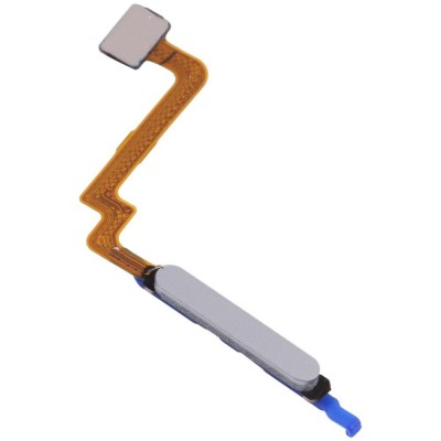 Fingerprint Sensor Flex Cable For Xiaomi Redmi Note 10 5g Silver By - Maxbhi Com
