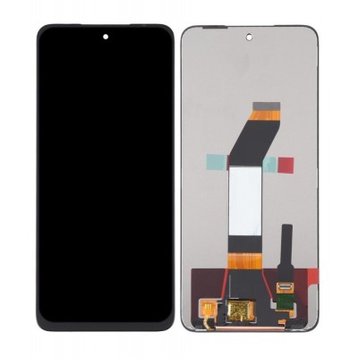 Lcd With Touch Screen For Xiaomi Redmi 10 Prime Black By - Maxbhi Com