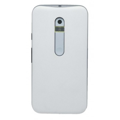 Full Body Housing For Motorola Moto G Turbo Edition White - Maxbhi Com